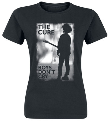 The Cure T-Shirt Damen Boys Don't Cry schwarz Band-Merch, Bands