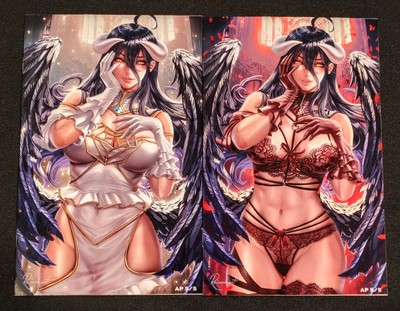 WAIFU CHRONICLES #1 Overlord Albedo Cosplay Nice + Lingerie Variant Set AP #5/5