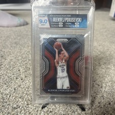 2020-21 Panini Prizm ALEKSEJ POKUSEVSKI #264 Red White Blue Rookie Card HGA 9. rookie card picture