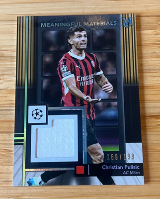 Christian Pulisic 2024-25 Topps Museum UCC Meaningful Materials /199
