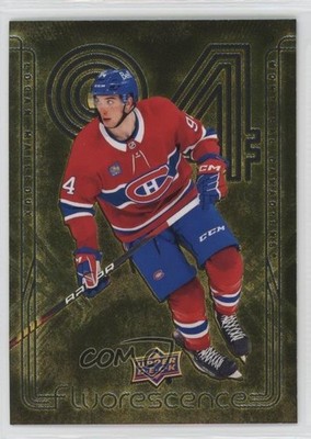 2024 Upper Deck Series 2 Fluorescence Gold 118/150 Logan Mailloux Rookie RC 0il7