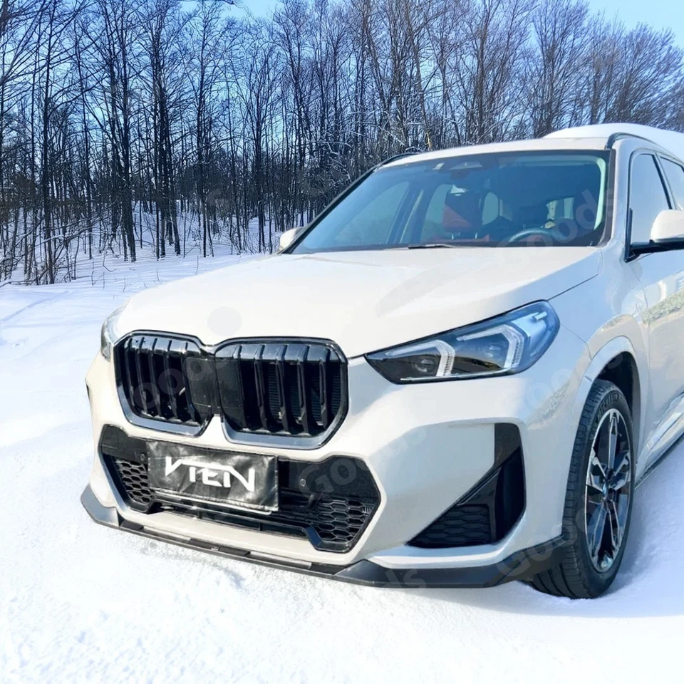 Se adapta a BMW X1 xDrive28i M35i U11 23-25 alerón labio divisor delantero labio del parachoques inferior Foto 3 de 4