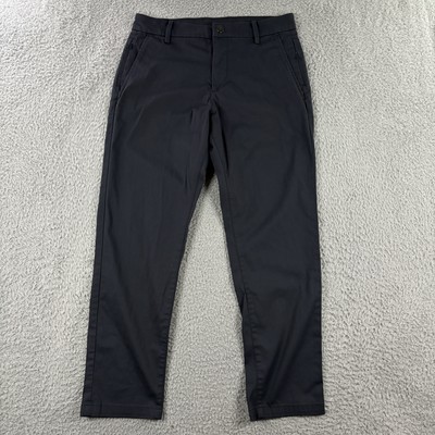 Birddogs Pants Mens 30x28 Slim Golf Stretch Casual Performance Dark Navy Blue