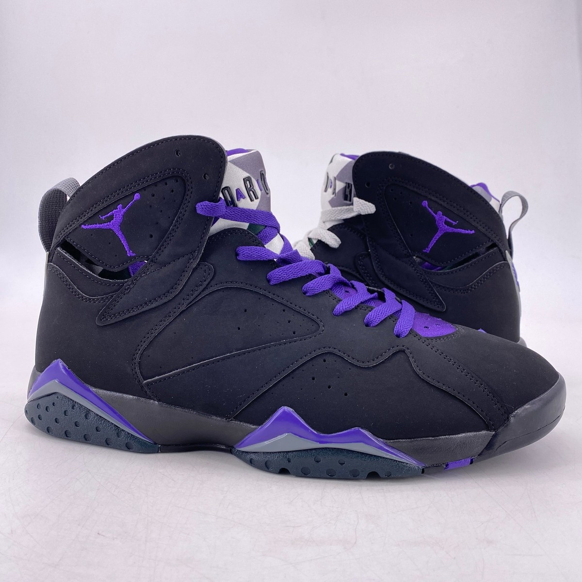 Air Jordan 7 グレー/ブラック/パープル Jordan Air Jordan 7 グレー/ブラック/パープル オンライン