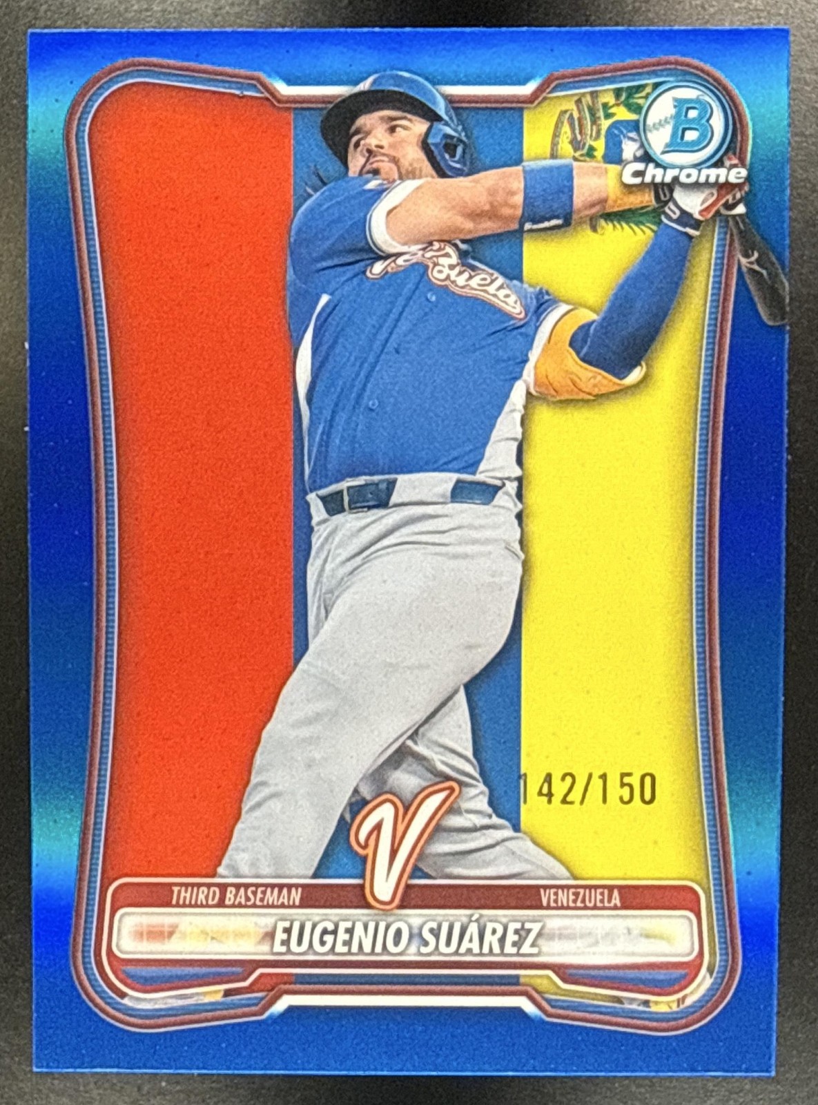 EUGENIO SUAREZ 2026 Bowman Chrome #WBC-13 Blue Refractor /150