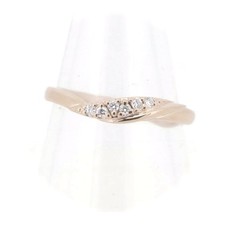 Star Jewelry Diamond Ring US Size 5.75 0.06ct 10K Rose Gold