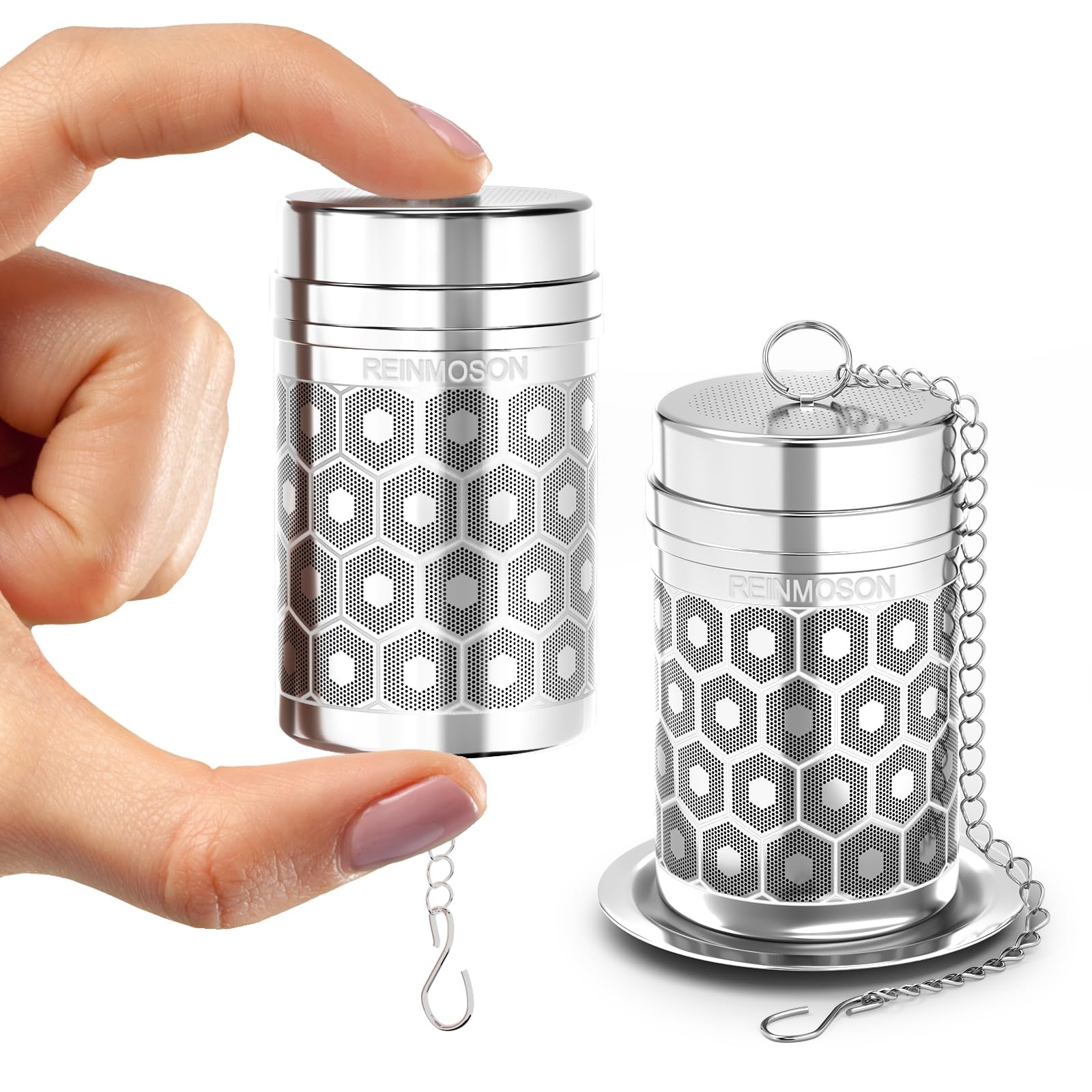 Strainers For Loose Tea, Extra Fine Mesh Tea Infus...