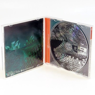 GODZILLA GENERATIONS Maximum Impact SEGA Dreamcast Japan Import DC