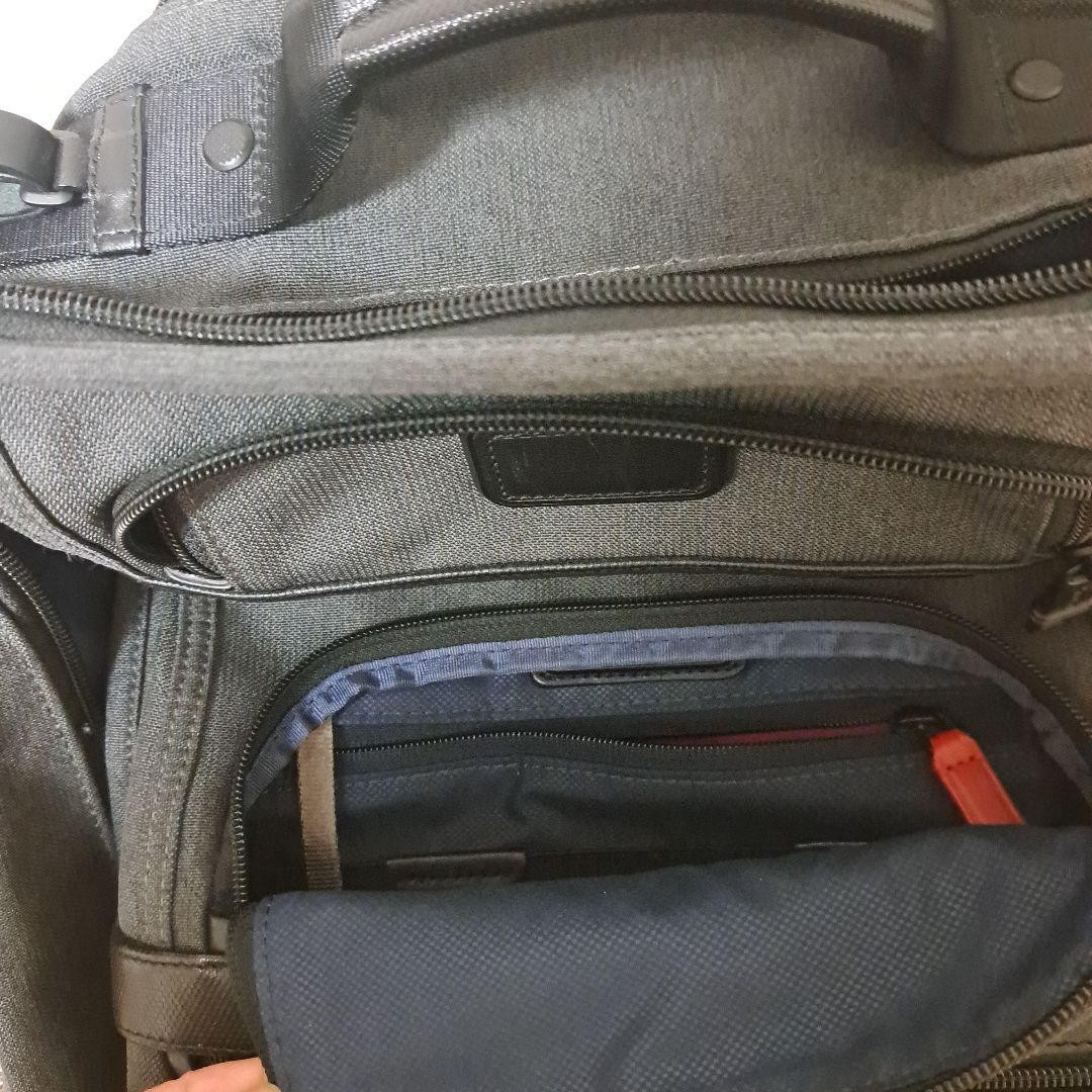 TUMI Nylon Grey Multifunctional Backpack with Poc… - image 12