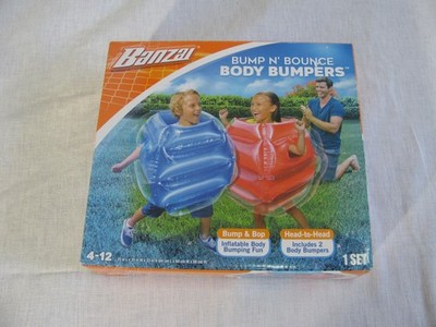 NEW Banzai Bump N' Bounce Body Bumpers 73662, Age 4-12
