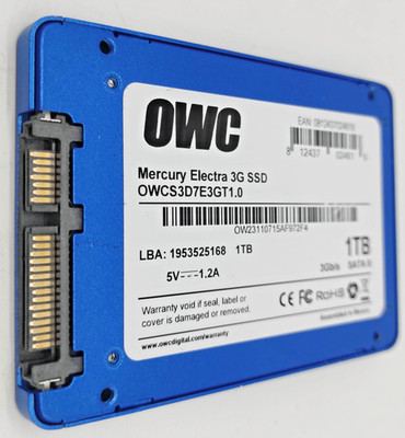 1TB OWC OWCS3D7E3GT1.0 MERCURY ELECTRA 3G 7mm 2,5'' SATA SSD Solid State Drive