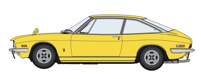 Hasegawa 20599 - 1/24 Isuzu 117 Coupe, Middle Version, 1976 - New