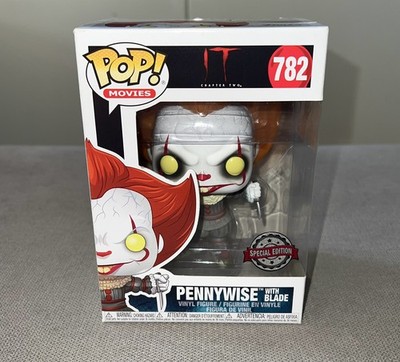 IT Chapter Two Pennywise with Blade Funko Pop! Vinyl Figur - #782 - Originalverpackt - sehr guter Zustand