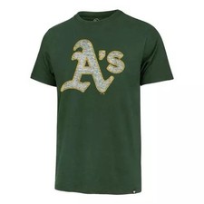 NWT 47 Brand Oakland Athletics Premier T-Shirt A’s Green Small MLB Baseball