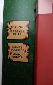 TWO OFFICIAL NINTENDO LEGEND OF ZELDA CLASSIC SWORDS NES 8 BIT RETRO WITH SOUNDS