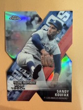 Sandy Koufax 2020 Topps Chrome Decade of Dominance Die Cut #DOD8 Insert Card