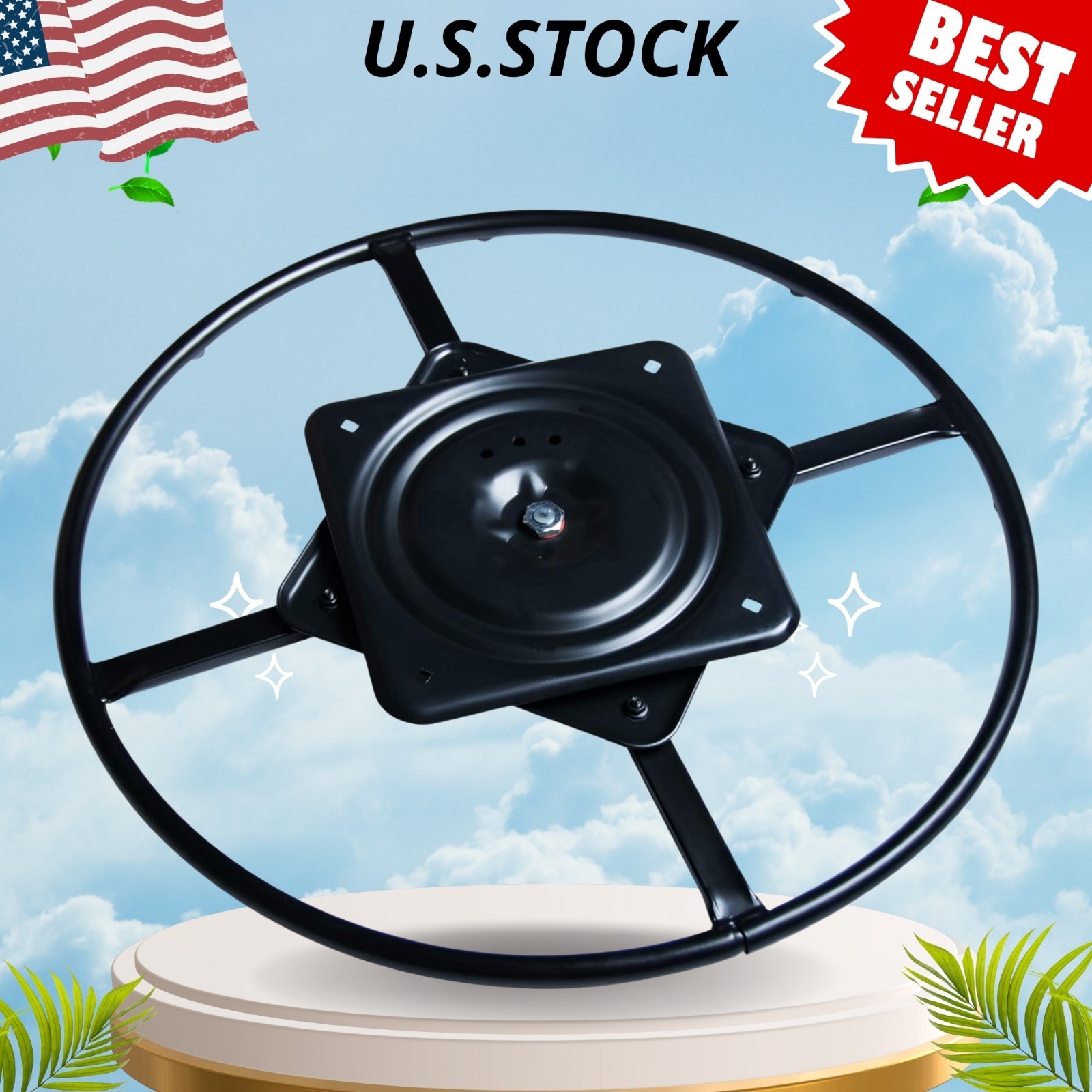 With Swivel Base &ndash; 10" Plate Replacement