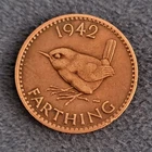 1942 George VI Farthing — photo from another recent sale