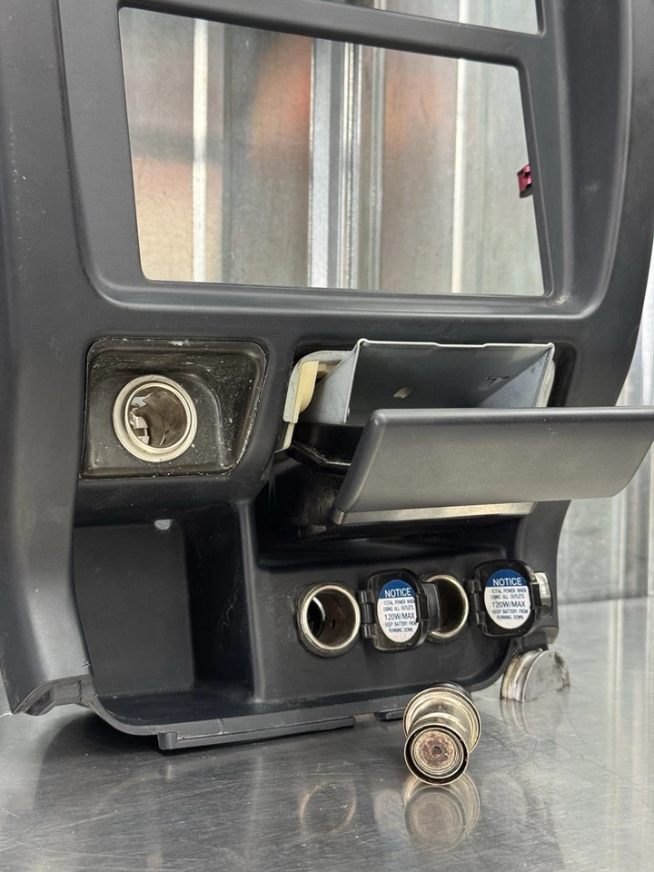 Toyota 4Runner 1999-2002 OEM radio bisel negro Foto 4 de 4