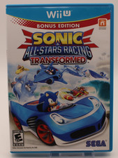 Nintendo Wii U Sonic & All-Stars Racing Transformed with Manual.
