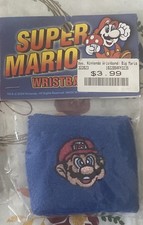 Brand New  Sealed Super Mario Belt Buckle  Wristband Set Classic Nintendo