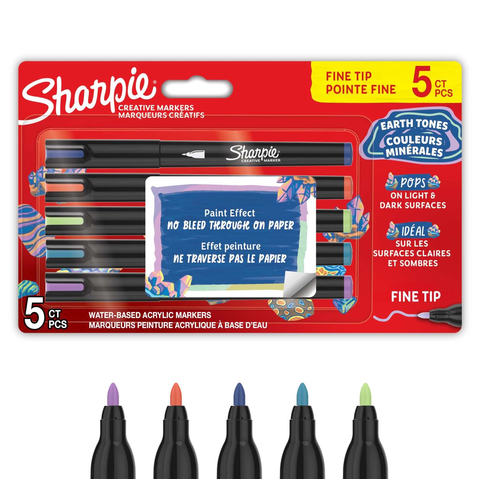 Sharpie Creative Marker Acrylverf Pennen Aardetinten Watergedragen Verfmarke 4690₽