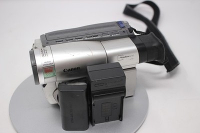 Canon ES8400V Classic Video Camcorder 8mm 22x Optical Power Zoom f/1.6 Silver