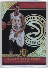 2016-17 Panini Gold Standard Black 2/15 Thabo Sefolosha #54 0q0