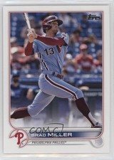 2022 Topps Series 2 Advanced Stats Back 18/300 Brad Miller #384 12su