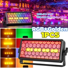 180W Golden RGB LED Wall Wash Light Strobe DMX Stage DJ Light Party Show Light