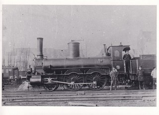 FOTO 13x18cm DAMPFLOK K.P.E.V. 124 ??? (AN2663)