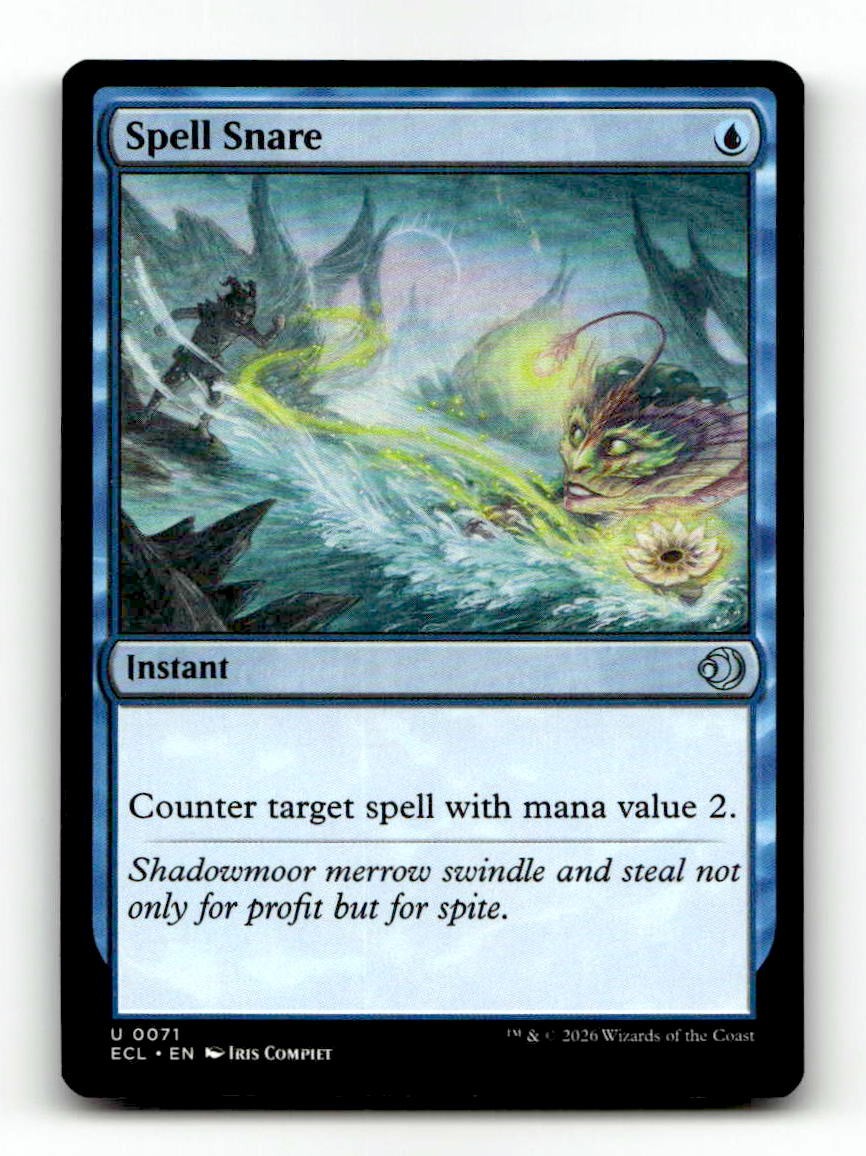 Spell Snare 71 Lorwyn Eclipsed Uncommon NM