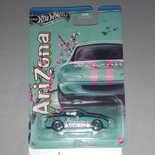 Hot Wheels Silver Series Arizona Tea 1991 Mazda Mx-5 Miata 164 Diecast Green