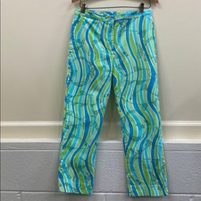 Lilly Pulitzer 4 fish print pants