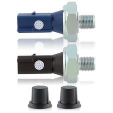 2PCS Oil Pressure Sensor Brown and Blue Set Compatible with Audi A4 A5 A6 Q5