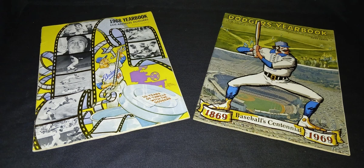 Los Angeles Dodgers Baseball Mint Grade Vintage Sports Yearbooks