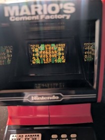 gamewatch Mario Cement Factory Game Watch Actual Product Nintendo Japan
