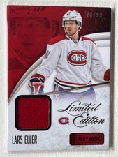 2013-14 Panini Limited Edition  Playbook Jersey #No. Le-Lel Lars Eller #'d/99