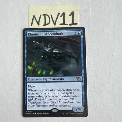 MTG Chrome Host Seedshark March of the Machine Regular