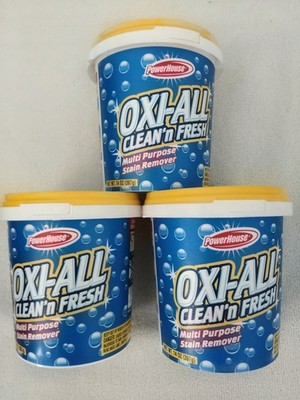 PowerHouse Oxi-All Clean 'n Fresh Powder Stain Remover 14oz 3 Pack