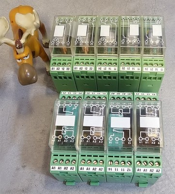 22-REL/KSR-24/21 Phoenix Contact Relays EMG 22-REL/KSR-24/21-21 Lot of 9