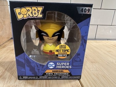 Funko Dorbz HAWKGIRL Hot Topic Exclusive DC Super Heroes #409 NEW NEAR MINT