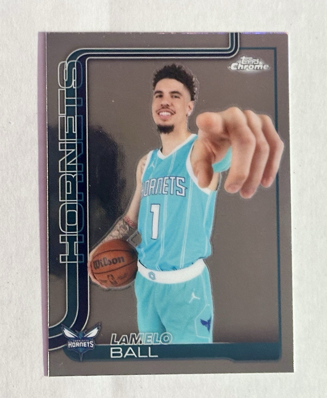 2025-26 Topps Chrome Basketball Lamelo Ball Image Variation SSP #39 Charlotte