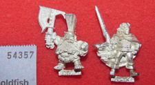 Gotrek Gurnisson and Felix Jaegar Old World Warhammer Games Workshop New Metal