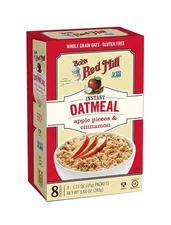 Bob's Red Mill Apple Pieces & Cinnamon Oatmeal Packets, 8 packets