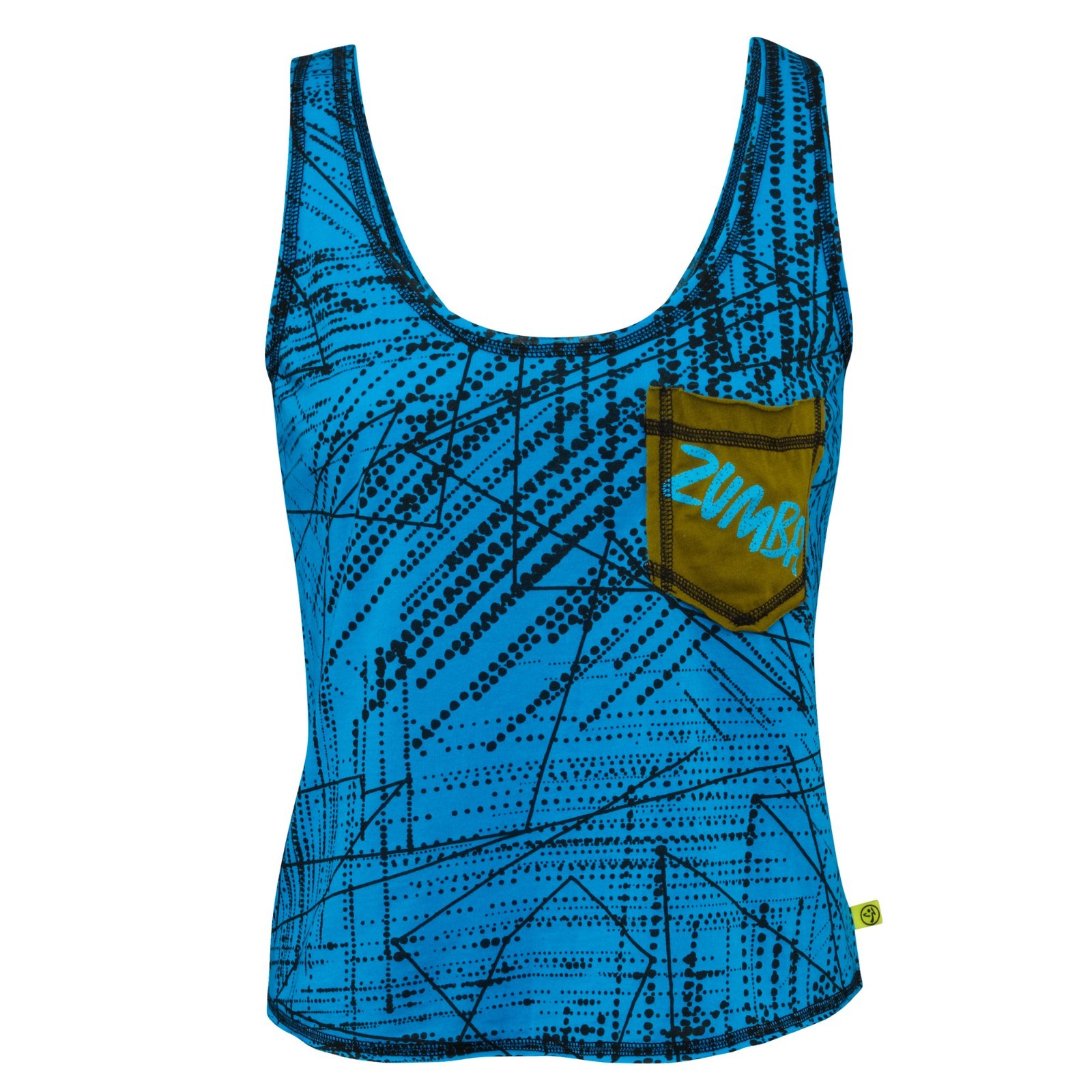 ZUMBA 2Pc Set! Do it for Fame Loose Tank + Hoodness Bra Top EliteZWear Rare! S M image 3
