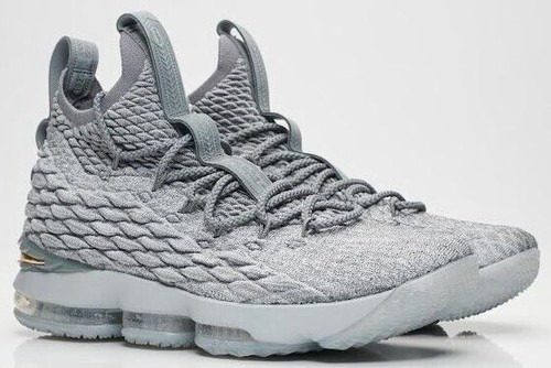 Nike Lebron 15 City Edition Wolf Grey Men\'s Athletic Basketball Shoes Size 8.5 Nike Lebron 15 City Edition Wolf Grey Men main image 3