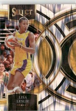2023-24 Panini Select WNBA Premier Silver Flash Lisa Leslie Los Angeles Sparks