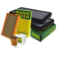 Mann Oil Air Carbon Cabin Filter Service Kit For BMW E65 E66 Rolls-Royce Phantom