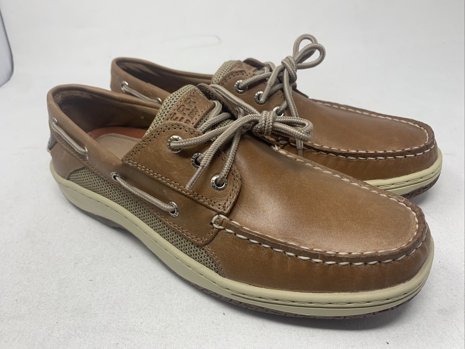 Sperry Billfish 3 eye dark brown Boat 
